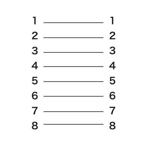 RJ−45中継アダプタ(カテゴリ5)