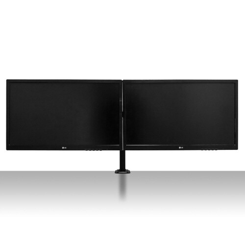 水平 デュアル 2枚対応 液晶モニターアーム