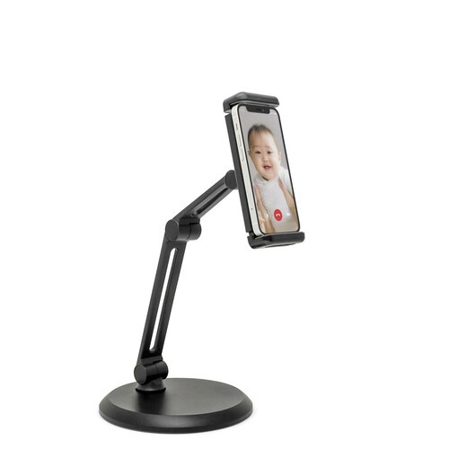 スマホ・タブレット用 アームスタンド ブラック