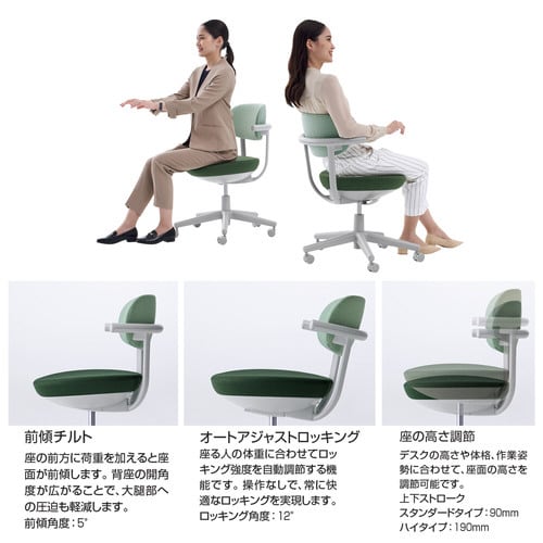 チェア パロ ハイタイプ 背クッションタイプ