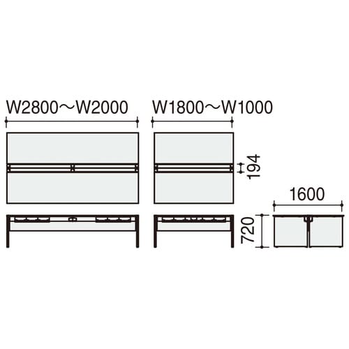 ワークヴィスタ+ 両面D800 基本開閉配線カバー
