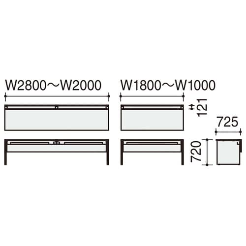 ワークヴィスタ+ 片面D700 基本開閉配線カバー