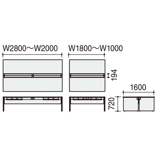 ワークヴィスタ+ 両面D800 基本固定配線カバー