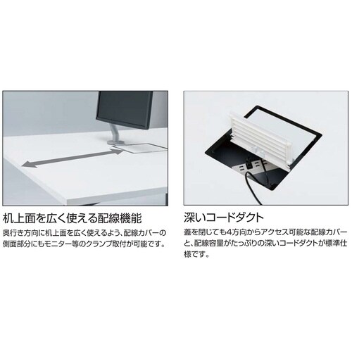 ワークフィット 片面 アジャスター脚