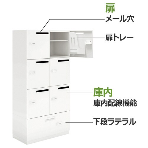 システム収納 エディア ロッカー