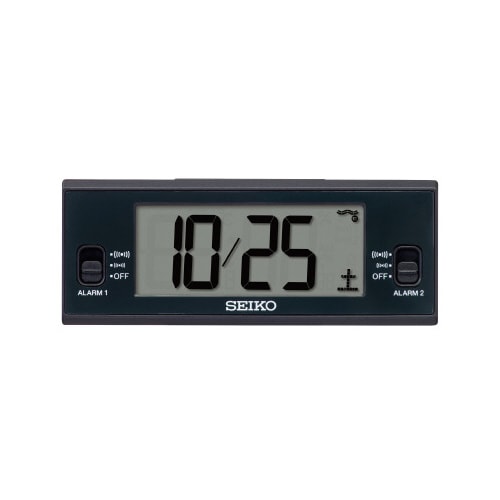 アラーム2チャンネル温湿度切替式電波SQ321K