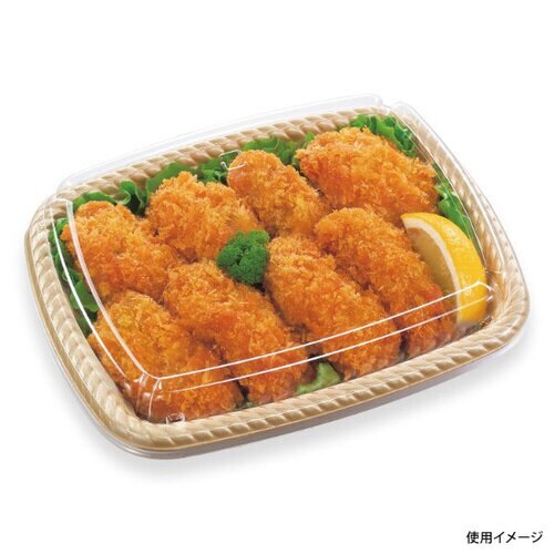 惣菜容器 P−524 キャメル 12パック