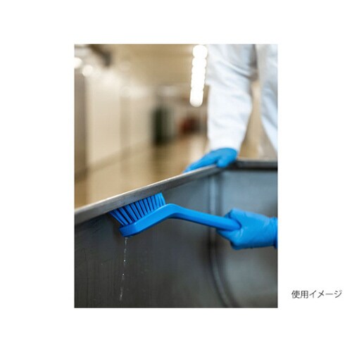 ロングハンドルブラシスリム青4185 10パック