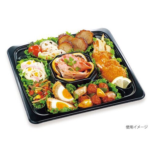 SFオードブル角20黒本体 32パック