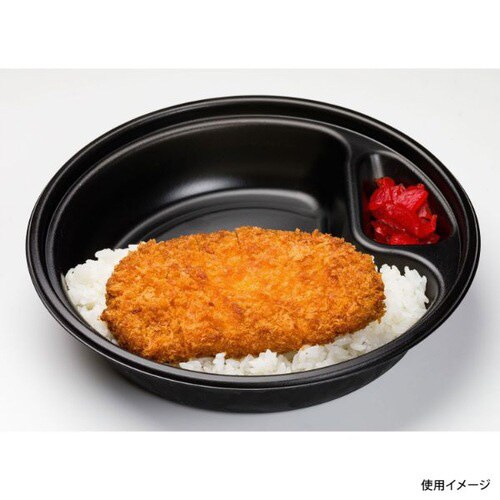 T−深皿 本体 黒 6パック
