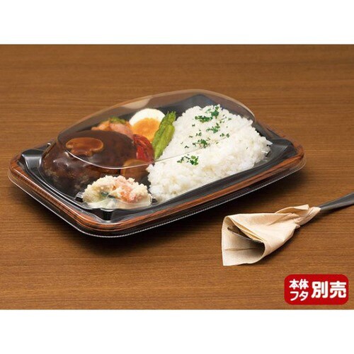 饗ロマン10中皿1 黒 12パック