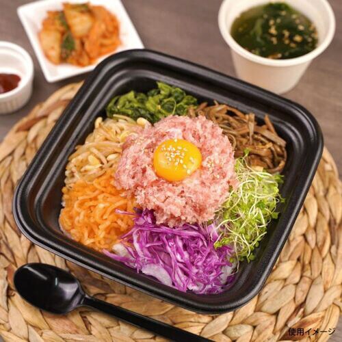 正角丼 本体 黒 6パック