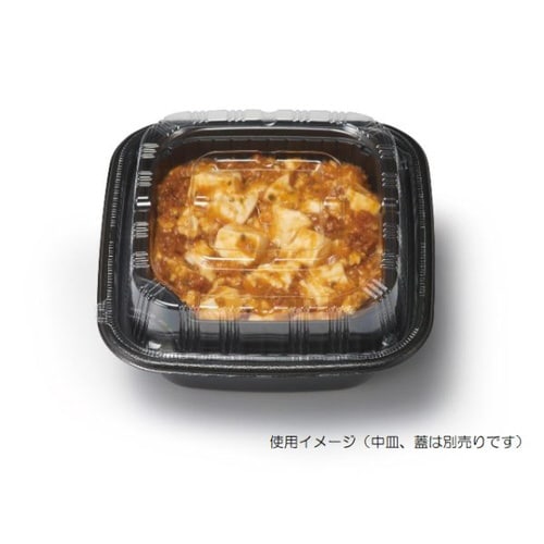 正角丼 本体 黒 6パック