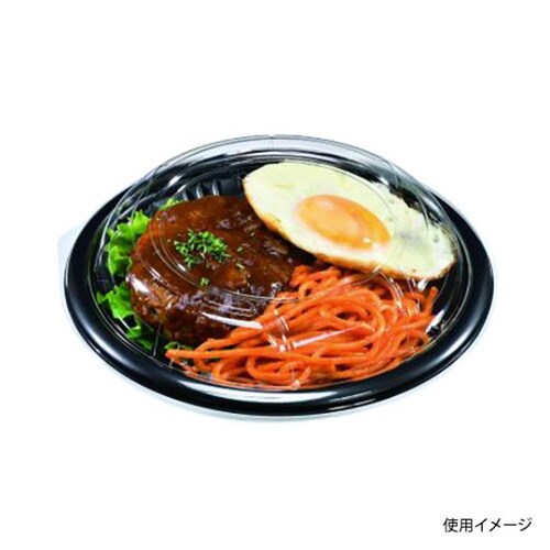 盛飯190H 本体 黒 12パック