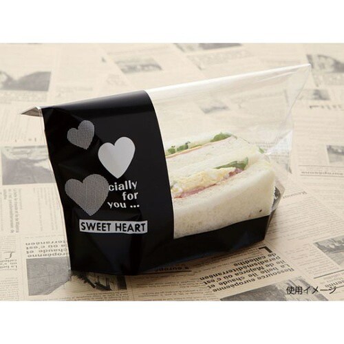 スイ−トハ−ト縦型サンド黒 10袋