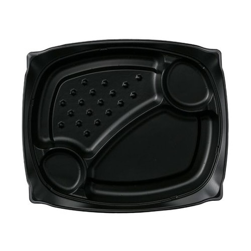 饗ロマン 80 中皿1 黒 12パック