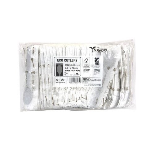 紙完封コーヒーバイオスプーン100本入 30パック