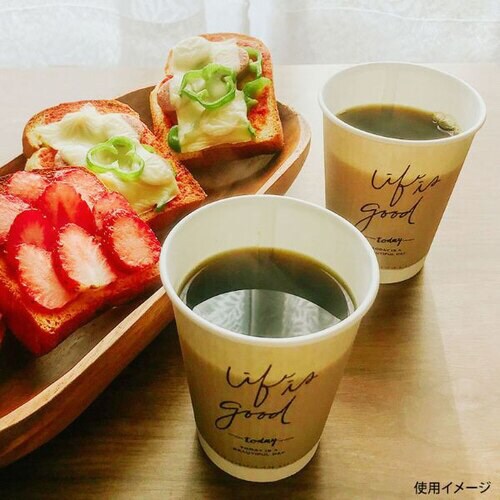 断熱カップ11ozクラフトテイスト 20パック