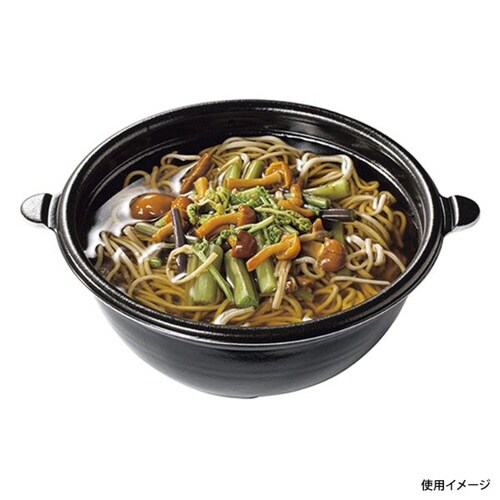 どんぶりL 本体 黒 8パック