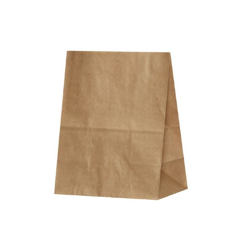 H300 耐油角底袋 茶無地 10袋