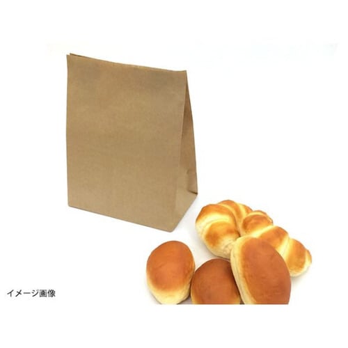 H300 耐油角底袋 茶無地 10袋