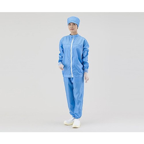 アズピュアクリーンジャケット 青 L