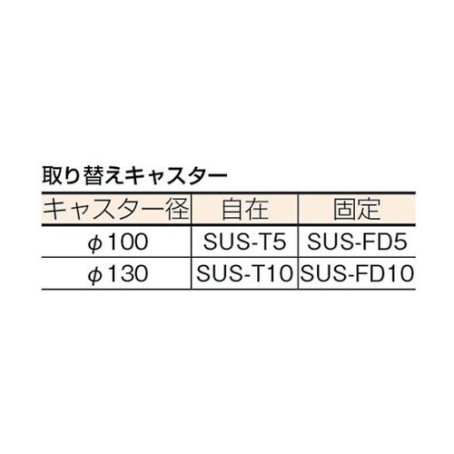 ステンレス製運搬車折り畳みハンドルタイプ