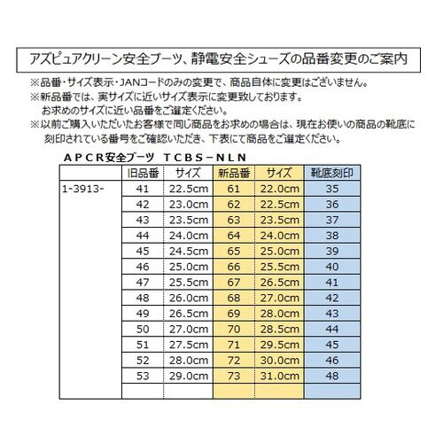 アズピュアクリーン安全ブーツ