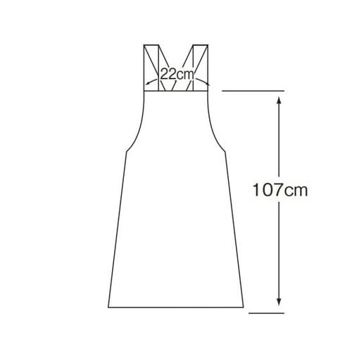 胸当エプロン(ビニール)
