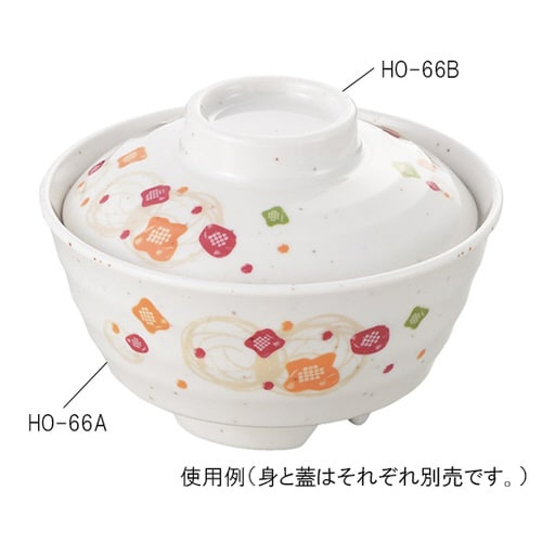 ごはん茶碗(蓋) 和華(ほのか) HO−66B