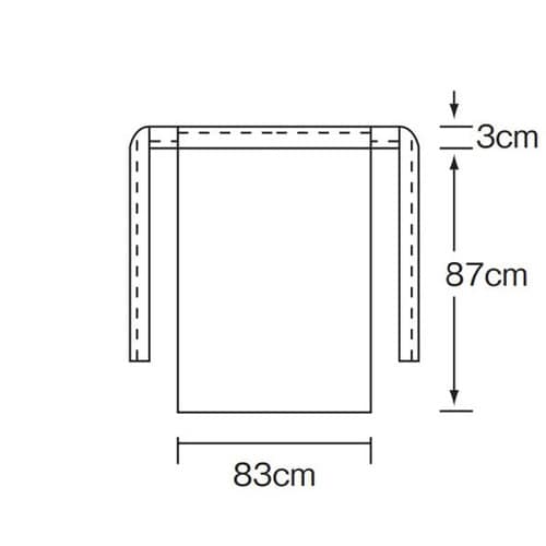 腰下エプロン(ビニール)