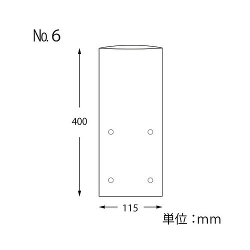 HEIKOポリ袋ボードンパック穴ありタイプ