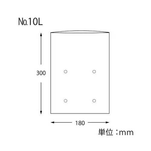HEIKOポリ袋ボードンパック穴ありタイプ