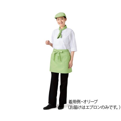 サロンエプロンブラウン