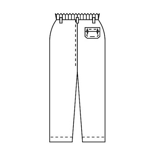 メンズスラックス 白 W91 430−99 W91