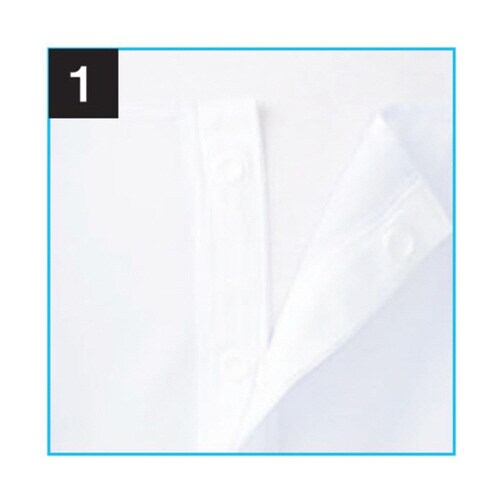 ジャンパーチュニック 白 SS 710−30 SS