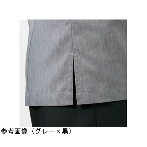 ハッピコートグレーx黒