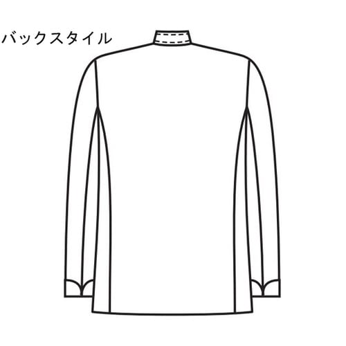 男子コックコート長袖 白 LL 414−50 LL