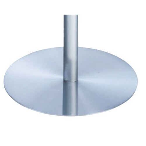 フロアパーティションポールクローム/ヘアーライン