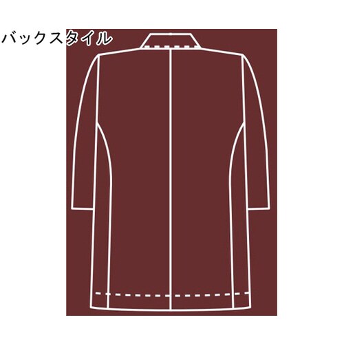 男子調理衣七分袖 白 4L 313−60 4L