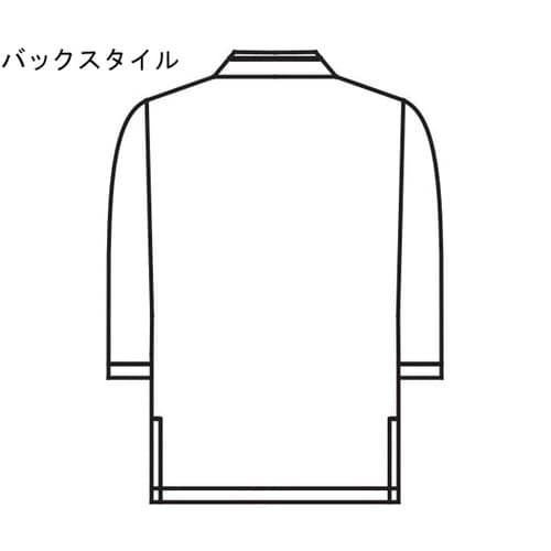 ハッピコート白xグレー