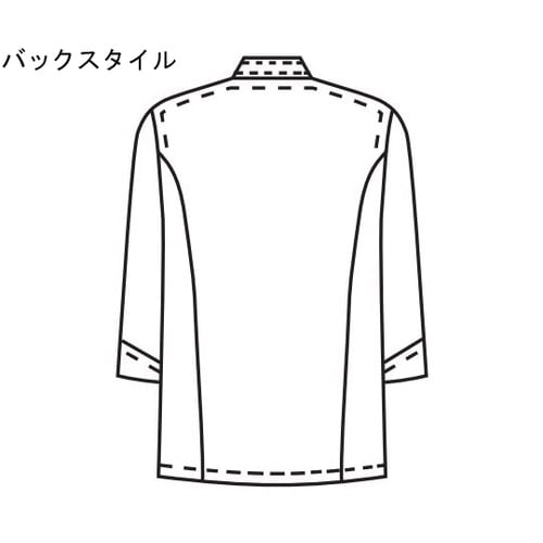 兼用コックシャツ ブラウン M 421−76 M