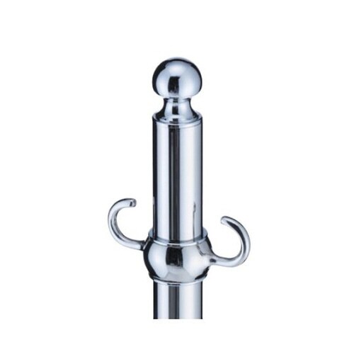 フロアパーティションポールクローム/鏡面