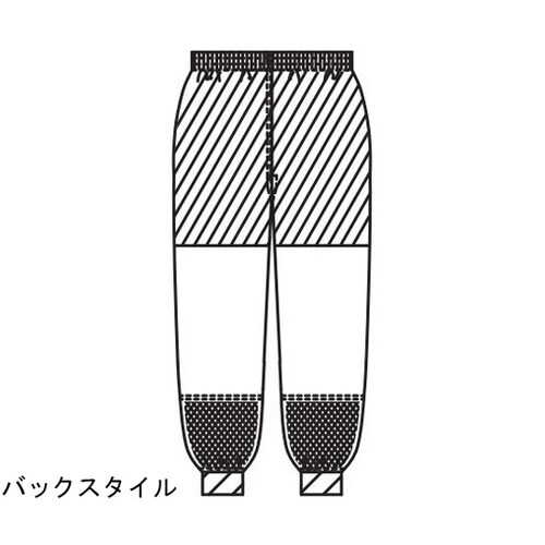 メンズスラックス 白 LL 434−40 LL