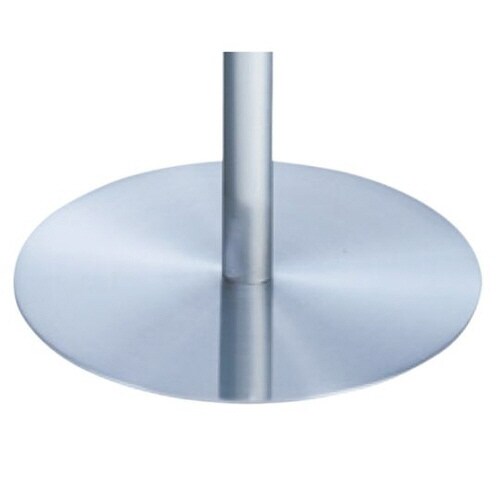 フロアパーティションポールクローム/ヘアーライン