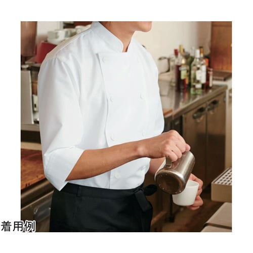 兼用コックシャツ オフ白 M 421−70 M