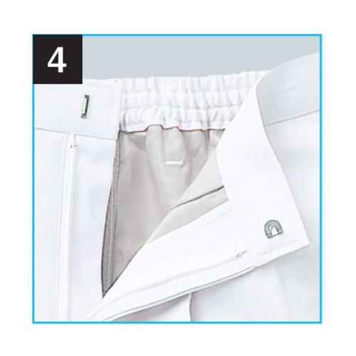 パンツ(レディス) 白 L 824−20 L