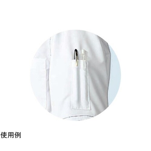 コックシャツ アカ M 401−47 M