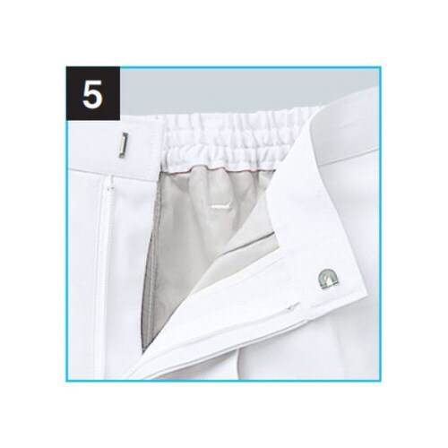 レディススラックス 白 3L 821−60 3L