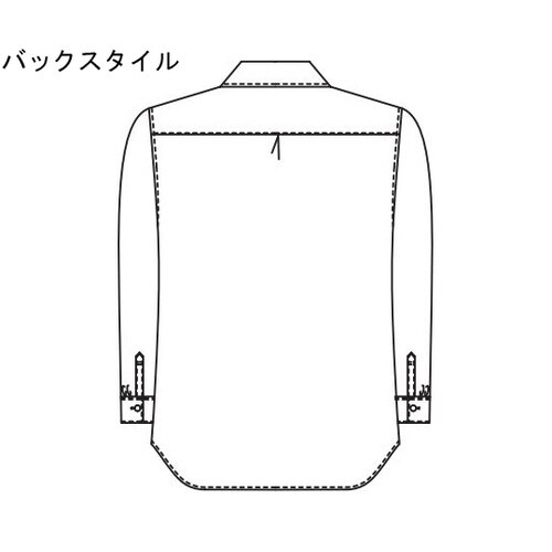 レディスシャツ長袖ホワイト